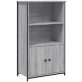Maison Chic Visoka omara - Komoda - Predalnik siva sonoma 62x32x103,5 cm inženirski les, (21720128) | Shoptok.si