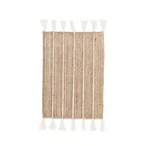 Ročno tkana preproga iz jute v naravni barvi/slonokoščena 60x90 cm Jalaja –