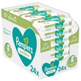 Pampers Sensitive Baby vlažni čistilni robčki za otroke za občutljivo kožo 24x52 kos Cene