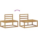  Set vanjskih sofa 5 Komad Bijela | shoptok.hr