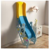  MamaKids dječji tobogan za dvorište i igraonicu, plavo žuti 160 cm | shoptok.hr