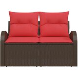  Vrtni kauč Smeđa 124 x 62 x 85cm poliratan | shoptok.hr