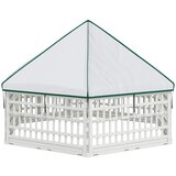  Ograda za Pse s 6 Panoa Bijela 179 x 151 x 114 cm Plastika | Eponuda.ba