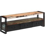 TV omarica iz trdnega predelanega lesa 120x30x40 cm | Shoptok.si