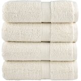 vidaXL Premium brisače za pranje SOLUND 4 kosi kremne barve 30x30 cm 600 g/m², (5000307702) | Shoptok.si