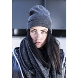 Urban Classics Basic Flap Beanie - Dark Grey Cene