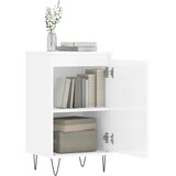  Komode 2 kom sjajne bijele 40 x 35 x 70 cm konstruirano drvo | shoptok.hr