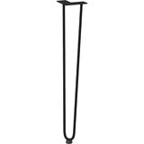 vidaXL Ukosnice noge za stol 4 kom crne 72 cm čvrstog čelik | shoptok.hr