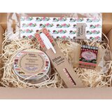 ETHNO Croatia Poklon paket bijeli 1, sapun, svijeća, gel-pen, označivač | shoptok.hr