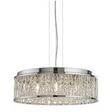 Searchlight Elise Stropna svetilka s 7 lučmi, kromirana s steklenimi kristali, G9, (22101051) | Shoptok.si