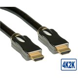 Roline HDMI priključni kabel 3.00 m 11.04.5682 dvostruko zaštićen crna [1x muški konektor HDMI - 1x muški konektor HDMI] | Eponuda.ba