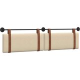 Držeće uzglavlje Zidne Krema 210 x 55 x 5 cm Antikni PU - Krema 200 cm bez LED | shoptok.hr