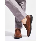 Shelvt Men's brown slip-on shoes | shoptok.hr