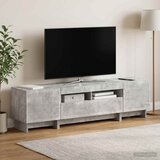  5-dijelni LED TV ormarić Betonska siva Konstruirano drvo 81 x 35 x 43 cm | shoptok.hr