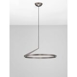 Nova Luce Aluminijasta LED zatemnitvena viseča svetilka v srebrni barvi ø 60 cm Tilia – | Shoptok.si