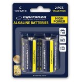  Baterije ESPERANZA ALKALINE BATTERIES C LR14 2 kom. EZB107 Cijene