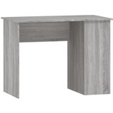 Maison Chic Pisalna miza - pisarniška miza - Računalniška miza siva sonoma 100x55x75 cm inženirski les, (21785713) | Shoptok.si