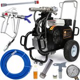 Rosfix Set Tornado Pro RTG6 – Airless Brizgalna Naprava Bencinska | 6.6 KM, 7.3 L/min, 3300 PSI, Cev 15 m 3/8", Šoba 241, Brizgalna Cev 50 cm, (5000356524) Cene