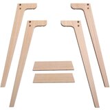 Oliver Furniture® dodatne noge za pisalno mizo (72,6 cm) oak Cene
