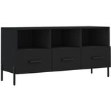 Maison Chic TV omarica - TV enota - Televizijska omarica črna 102x36x50 cm inženirski les, (21700111) Cene