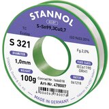 Stannol S321 2\,0% 1\,0MM SN99\,3CU0\,7CD 100G spajkalna žica\, neosvinčena neosvinčeni\, tuljava Sn99\,3Cu0\,7 ORH1 100 g 1 mm, (20395395) Cene