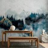  Foto tapeta - Painted Mountains 245x175 Samoljepljiva | shoptok.hr
