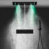 ELITE EDITION Inovativni podometni tuš sistem s hišnim spa tretmajem - BCS1557 — Črna | Shoptok.si