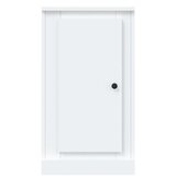  Komoda bijela 37,5 x 35,5 x 67,5 cm od konstruiranog drva | shoptok.hr