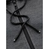 Ombre Men's softly structured hooded sweatshirt - black | shoptok.hr