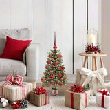  Božićno drvce s 150 LED svjetlima s stalakom Zelena 65 cm PE | shoptok.hr