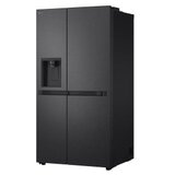 LG GSLC41EPPE Stran ob strani z vodnim rezervoarjem, Total No-Frost mat crno. Cene