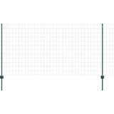 vidaXL ograda Set od 2 Zelena PVC premazana žica Velika Čvrsta | shoptok.hr