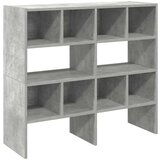 Maison Chic Regal za čevlje - Polica za čevlje 2 kosa zložljiva betonsko sivo 89,5x30x40 cm, (21777387) Cene
