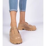 D/CEO marka niezdefiniowana Brown platform shoes made of eco-leather Belever | ePonuda.com
