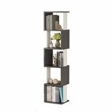 Hanah home Polica za knjige Milan Anthracite White | Eponuda.com