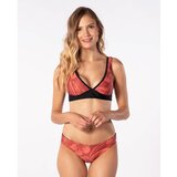 Rip Curl Swimsuit MIRAGE ESS PRINTED BRA Dusty Rose | Shoptok.si