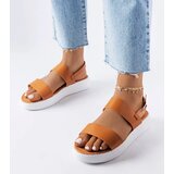  Isaac brown platform sandals | Shoptok.si