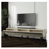 Hanah home tv polica amsterdam style travertine black