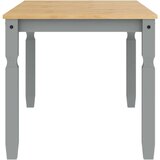  Blagovaonski stol Corona sivi 160x80x75 cm od masivne borovine | shoptok.hr