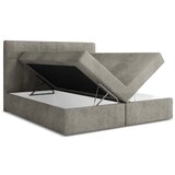 Makamii Siva boxspring postelja s prostorom za shranjevanje 140x200 cm Palta – | Shoptok.si