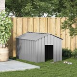  Kućica za pse s krovom 113x153x101 cm pocinčani čelik | shoptok.hr