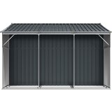  Vrtna kućica antracit 277 x 279 x 179 cm od pocinčanog čelika | shoptok.hr