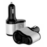 Golf auto punjač 2USB + utičnica GF-C14 | ePonuda.com