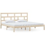 The Living Store Posteljni okvir iz borovine 200x200 cm - Posteljni Okvir, (21529656) | Shoptok.si