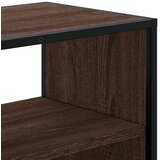 TV ormarić boja hrasta 100x31x39,5 cm konstruirano drvo i metal | shoptok.hr