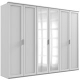 MID.YOU omara s klasičnimi vrati, bela | Shoptok.si