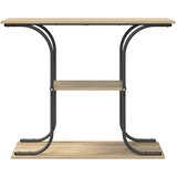  Konzolna stolica s policom Sonoma hrast 101 x 35 x 80,5 cm | Eponuda.ba