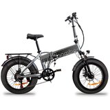 EMG Trevi Električno kolo EMG BOMBER ZETA, 20”, zložljiv, avtonomija do 60km, motoriziran menjalnik, LED zaslon+LED lučke - | Shoptok.si