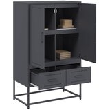  Visoka komoda antracit 68x39x111,5 cm od čelika | Eponuda.com