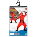Widmann Ninja zmaj kostum - 116 cm, rdeča | Shoptok.si
